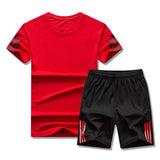 Men's 2Pc Running/Gym Short & Shirt Quick Drying - Assorted Buy Online