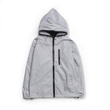 Men's Full Reflective Windbreaker Waterproof Jacket - Assorted Buy Online