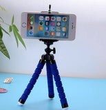 Phone Holder Flexible Octopus Tripod Bracket Selfie Mount Monopod - Assorted Buy Online