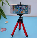 Phone Holder Flexible Octopus Tripod Bracket Selfie Mount Monopod - Assorted Buy Online