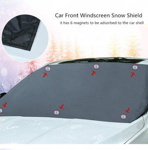 Car Magnetic Windshield Sunshade/Snow Cover 210*120cm Waterproof Protector - Assorted Buy Online