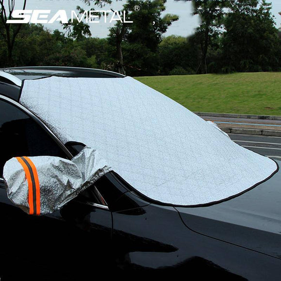 Universal Car Windshield Snow Cover Magnetic Car Windscreen Snow Covers Sunshade - Assorted Buy Online