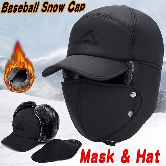 1PC Multifunctional Warm Ear Protection Windproof Antifreeze Mask, Cap Foldable Winter Hat For Unisex - Assorted Buy Online