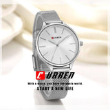 CURREN Fashion Rose Gold Women's Watch Minimalism Elegant Luxury Watch Waterproof Quartz - Assorted Buy Online