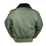 Winter Vintage B-15 Bomber Flight US Air Force Pilot Jacket Streetwear Fur Collar - Assorted Buy Online