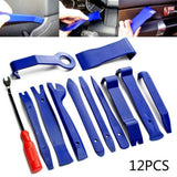 12 Pcs Car Audio Maintenance Kit Auto Trim Panel Remover Pry Bar Dash Radio Door Clip Tools Set - Assorted Buy Online