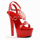 Sexy Lady 15cm High-Heeled Shoes Peep Toe Sandals Modal Pole Dance Shoes - Assorted Buy Online