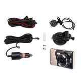 4 Inch LCD Screen 170 Degree Dash Cam Dual Lens HD 1080P Camera Car DVR Vehicle Video Recorder G-Sensor Parking Monitor - Assorted Buy Online
