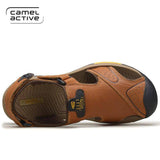 Camel Active Genuine Leather Quick-Drying Sandals Quality Casual Anti-Slippery Outdoor Beach Sandals X8039 - Assorted Buy Online