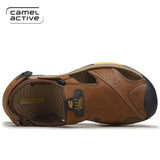 Camel Active Genuine Leather Quick-Drying Sandals Quality Casual Anti-Slippery Outdoor Beach Sandals X8039 - Assorted Buy Online