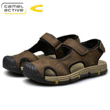 Camel Active Genuine Leather Quick-Drying Sandals Summer Casual Anti-Slippery Outdoor Sandals 19363 - Assorted Buy Online