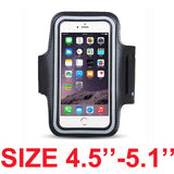 Armband For Size 4.5'' 4.7'' 5.5'' 6'' 6.3'' inch Sports Cell Phone Holder Case For iphone Huawei Samsung Xiaomi - Assorted Buy Online