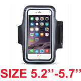 Armband For Size 4.5'' 4.7'' 5.5'' 6'' 6.3'' inch Sports Cell Phone Holder Case For iphone Huawei Samsung Xiaomi - Assorted Buy Online