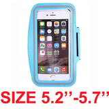 Armband For Size 4.5'' 4.7'' 5.5'' 6'' 6.3'' inch Sports Cell Phone Holder Case For iphone Huawei Samsung Xiaomi - Assorted Buy Online