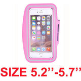 Armband For Size 4.5'' 4.7'' 5.5'' 6'' 6.3'' inch Sports Cell Phone Holder Case For iphone Huawei Samsung Xiaomi - Assorted Buy Online