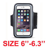 Armband For Size 4.5'' 4.7'' 5.5'' 6'' 6.3'' inch Sports Cell Phone Holder Case For iphone Huawei Samsung Xiaomi - Assorted Buy Online