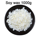 500g/1000g Bag Smokeless Natural Soy Wax For Candle Making - Assorted Buy Online