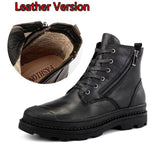 Genuine leather Autumn Men Boots Winter Waterproof Ankle Boots - Assorted Buy Online