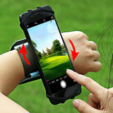 Wrist Phone Band Forearm Wristband Holder 180 Degree Rotatable For Running Cycling Gym Jogging Fit for Phones - Assorted Buy Online