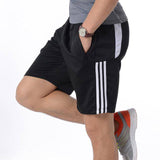 Gym Men's Sport Running Shorts Quick Dry Stripes Crossfit Short Pants GYM Wear - Assorted Buy Online