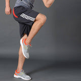 Gym Men's Sport Running Shorts Quick Dry Stripes Crossfit Short Pants GYM Wear - Assorted Buy Online