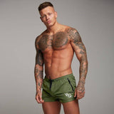 Gym Men's Sport Running Shorts Quick Dry Stripes Crossfit Short Pants GYM Wear - Assorted Buy Online