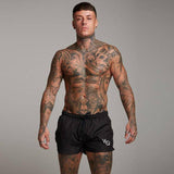 Gym Men's Sport Running Shorts Quick Dry Stripes Crossfit Short Pants GYM Wear - Assorted Buy Online