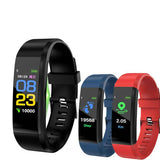 115 Plus Bluetooth Smart Watch Heart Rate Monitor Fitness Tracker Bracelet Waterproof - Assorted Buy Online