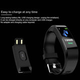 115 Plus Bluetooth Smart Watch Heart Rate Monitor Fitness Tracker Bracelet Waterproof - Assorted Buy Online