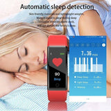 115 Plus Bluetooth Smart Watch Heart Rate Monitor Fitness Tracker Bracelet Waterproof - Assorted Buy Online