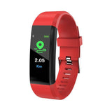 115 Plus Bluetooth Smart Watch Heart Rate Monitor Fitness Tracker Bracelet Waterproof - Assorted Buy Online