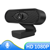 Flexible USB Webcam HD/1080P/PC Web Camera With Microphone Web Cam USB Camera for Computer Webcamera Full HD Video - Assorted Buy Online