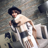 Mingjiebihuo Korean New Fashion Long Women's Scarf Shawl Warm Thick Fringed - Assorted Buy Online