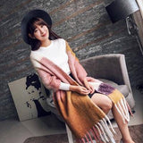 Mingjiebihuo Korean New Fashion Long Women's Scarf Shawl Warm Thick Fringed - Assorted Buy Online